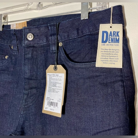 Prana | Hillgard Slim Fit Jeans | Dark Blue | Men’s 32x32 - Picture 3 of 5